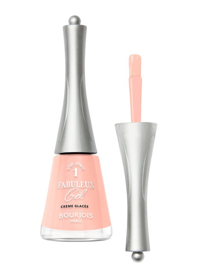 BOURJOIS PARIS Fabuleux Ink Lacquer - 01 - Marshma'Love 3.5Ml & Fabuleux Gel Nail Polish - 120 - Crème Glacée 9Ml Bundle - Image 3